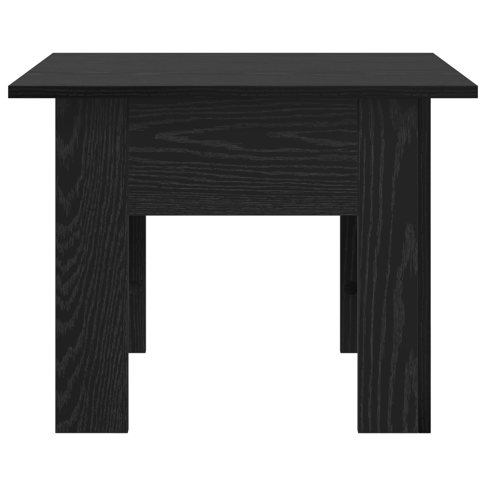 Salontafel Zwart eiken 55 x 55 x 42 cm