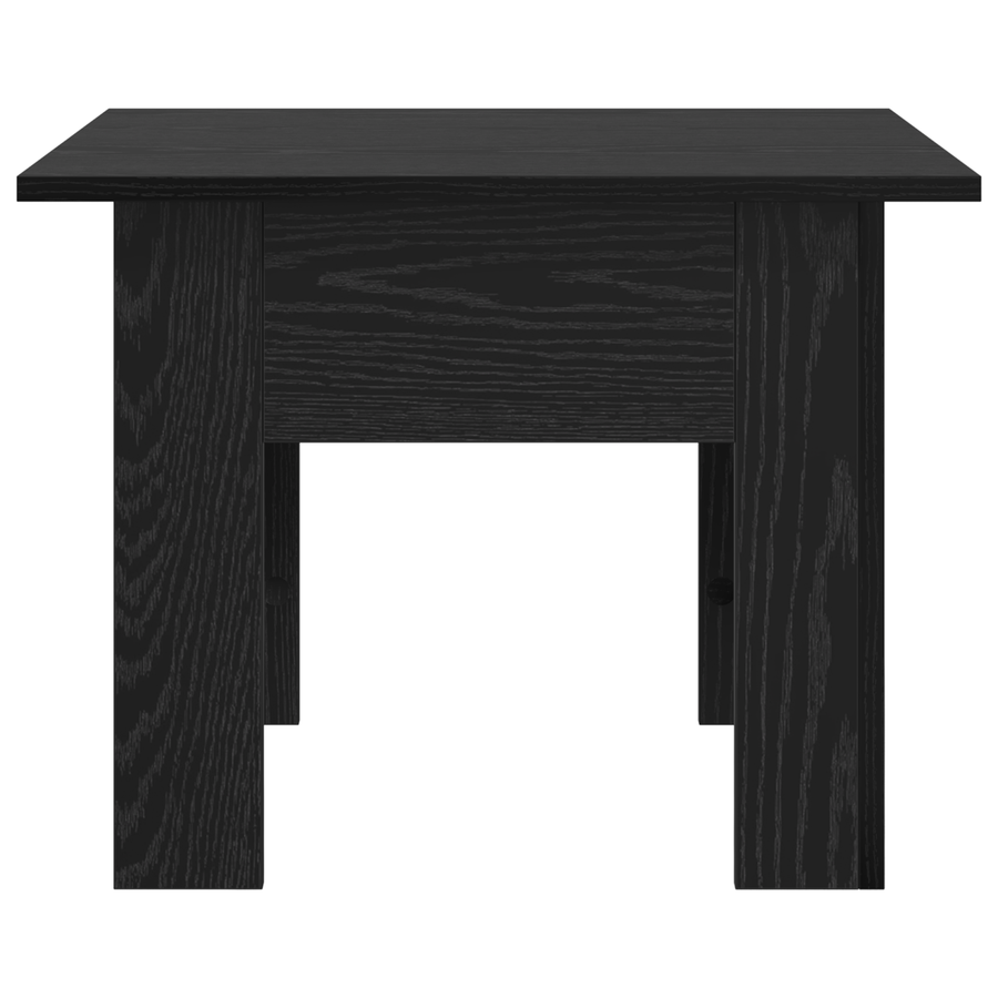 Salontafel Zwart eiken 55 x 55 x 42 cm