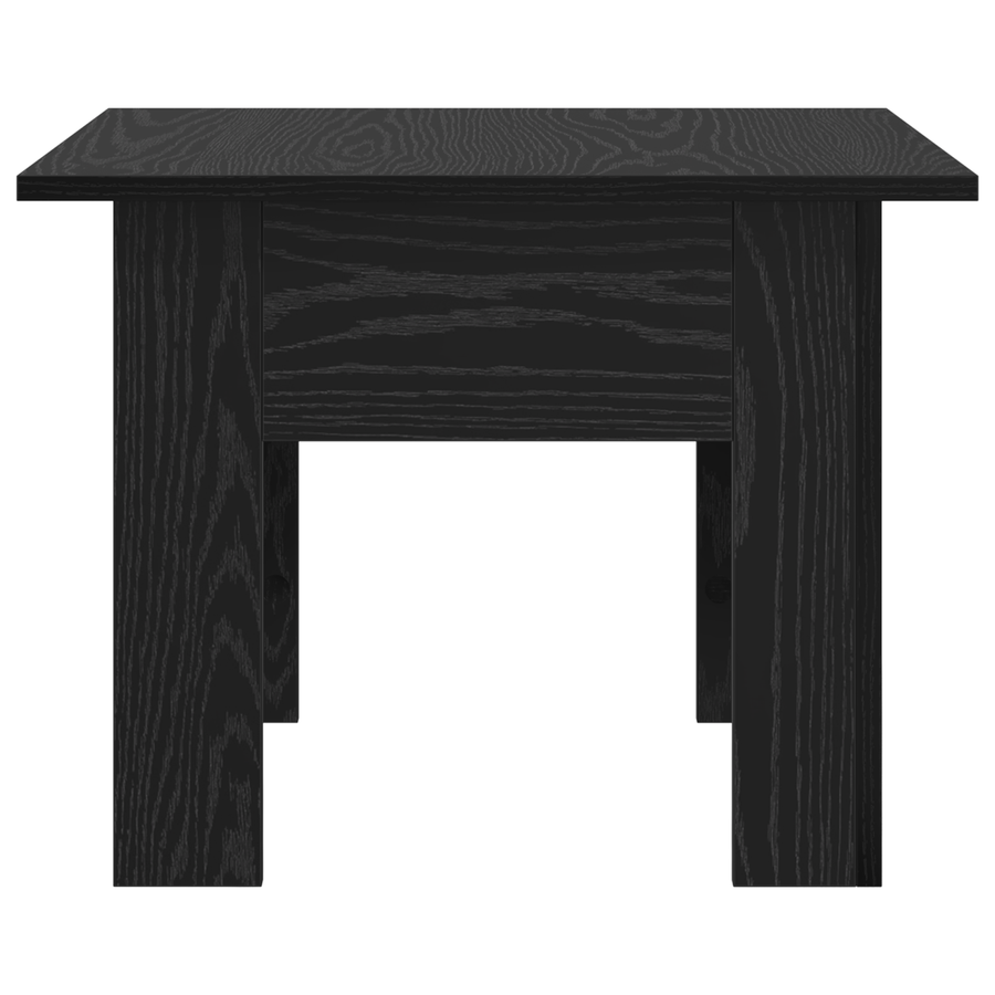 Salontafel Zwart eiken 55 x 55 x 42 cm