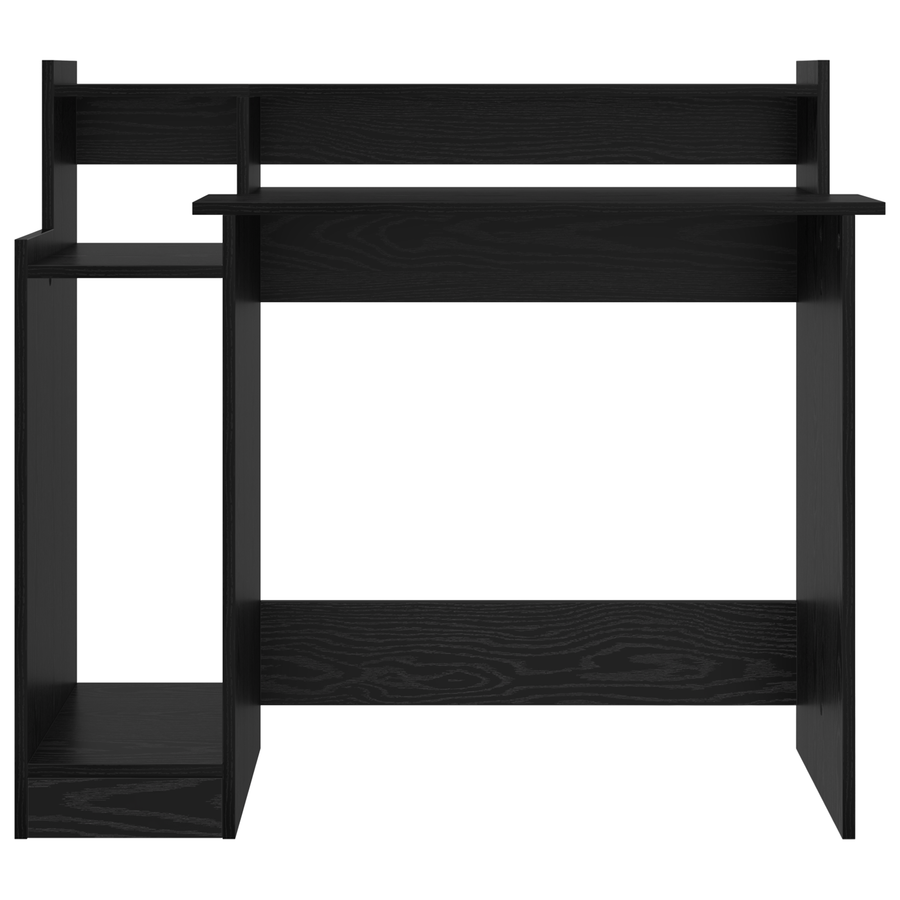 Bureau Zwart eiken 97 x 45 x 90 cm Bewerkt hout