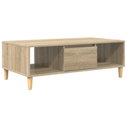 Coffee Table Sonoma Oak 102 x 55 x 35 cm Engineered Wood