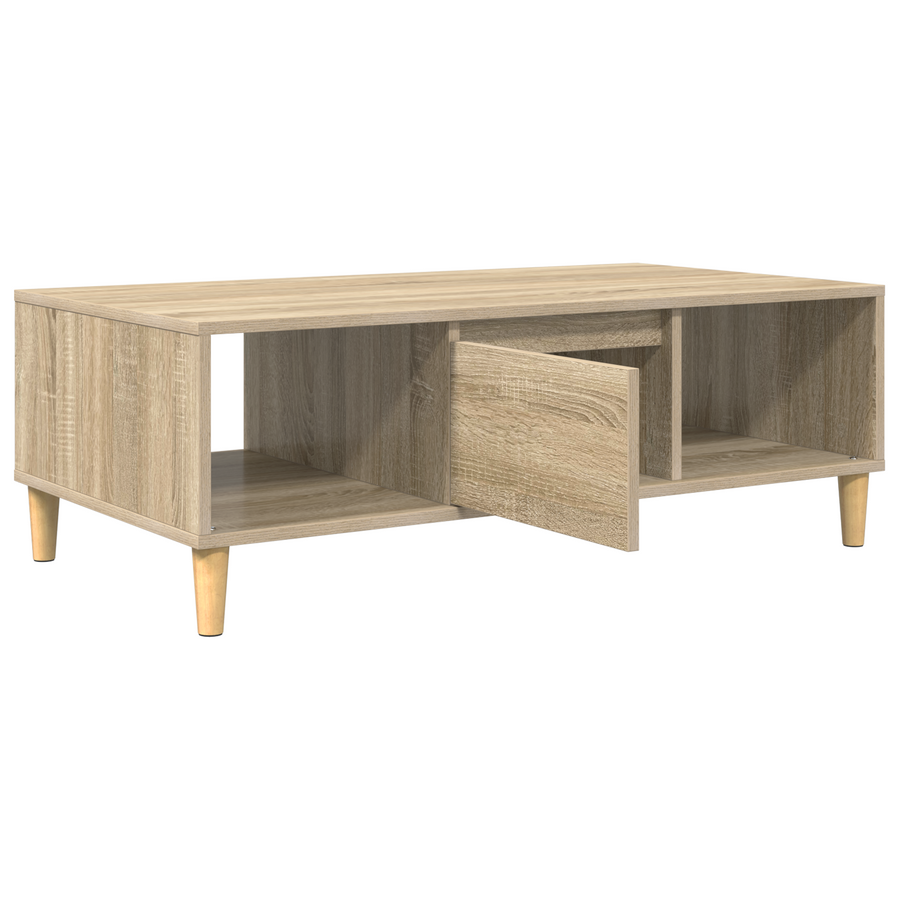 met opslag met de deur Sonoma eiken 103.5 x 60 x 35 cm Bewerkt hout