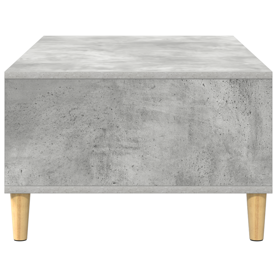 met opslag met de deur Betongrijs 103.5 x 60 x 35 cm Bewerkt hout