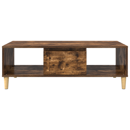met opslag met de deur Gerookt eiken 103.5 x 60 x 35 cm Bewerkt hout
