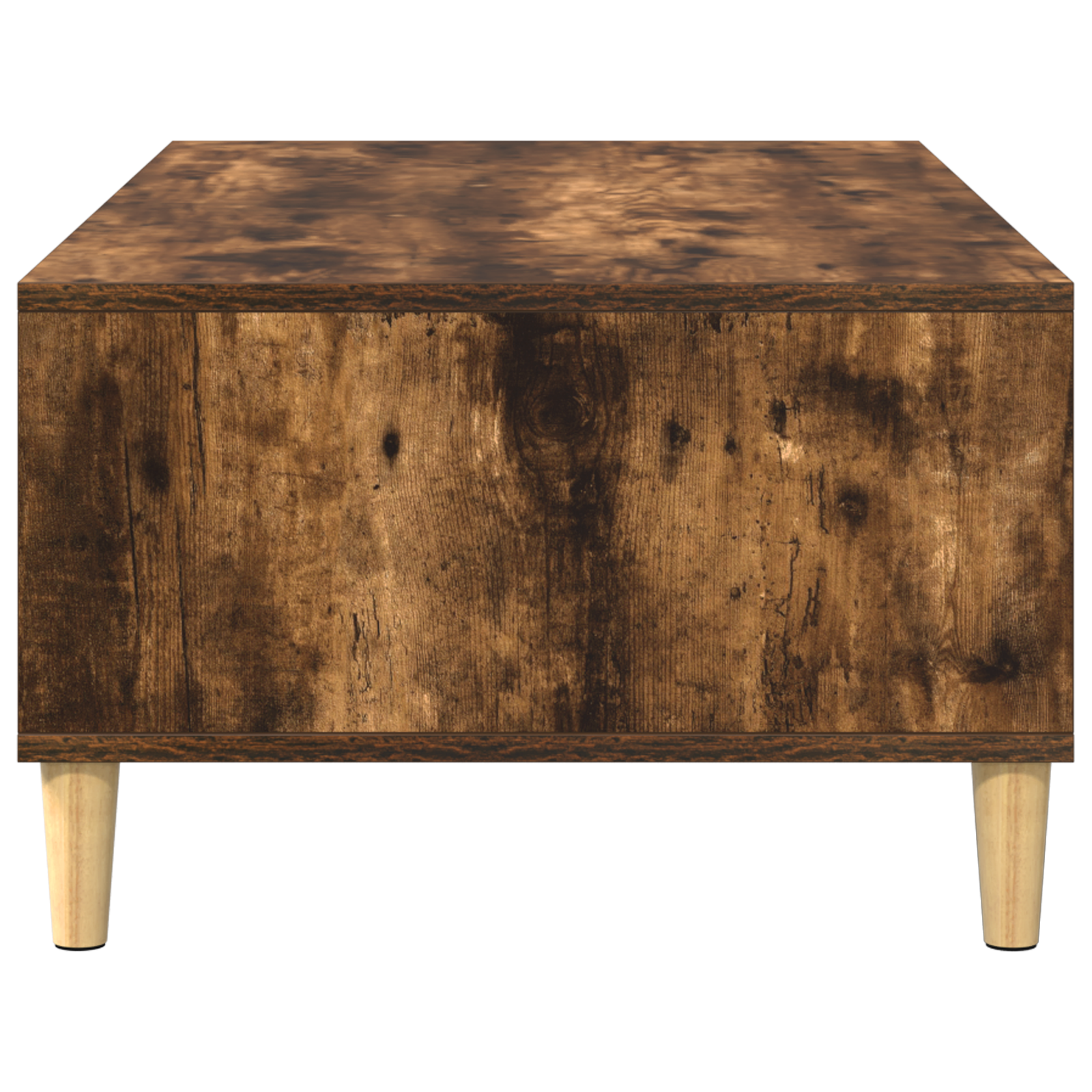 met opslag met de deur Gerookt eiken 103.5 x 60 x 35 cm Bewerkt hout