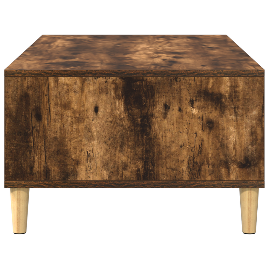 met opslag met de deur Gerookt eiken 103.5 x 60 x 35 cm Bewerkt hout