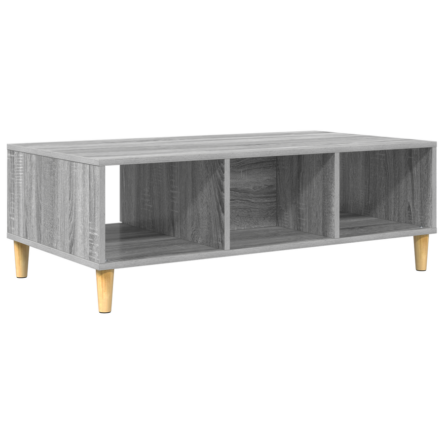 met opslag met de deur Grijs sonoma 103.5 x 60 x 35 cm Bewerkt hout