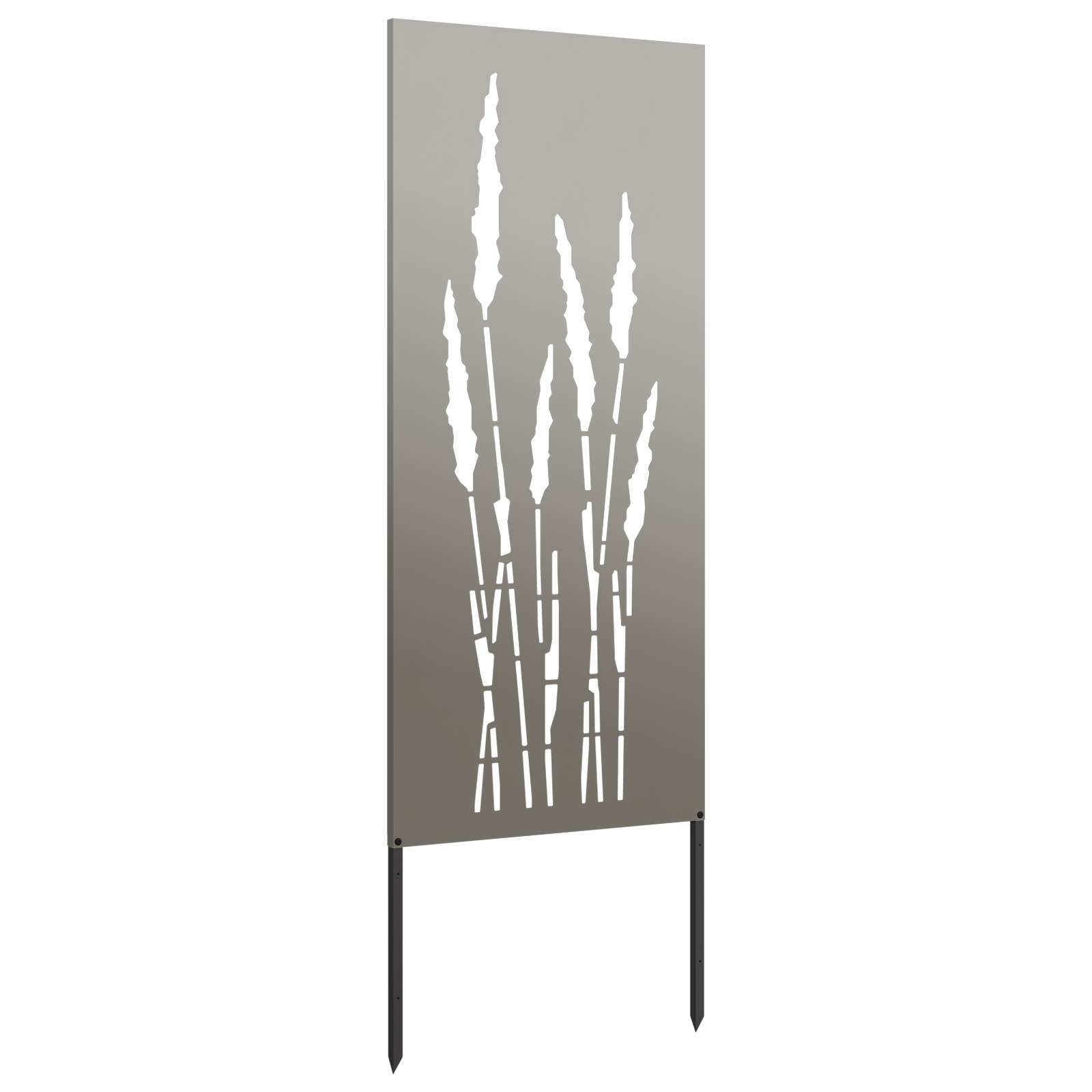Tuin Privacy Screen Bloemen Roestig 50 x 140 cm weervast staal