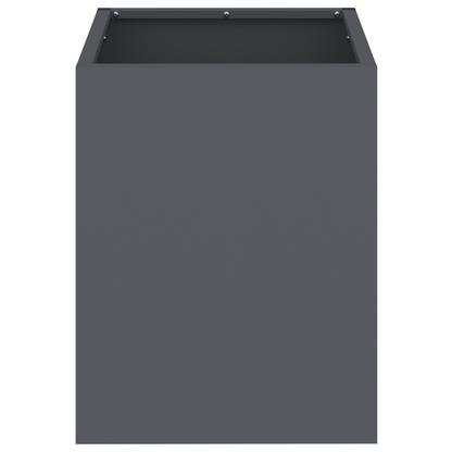 Tuin Bloempot Antraciet 50 x 32 x 40 cm Koudgewalst staal
