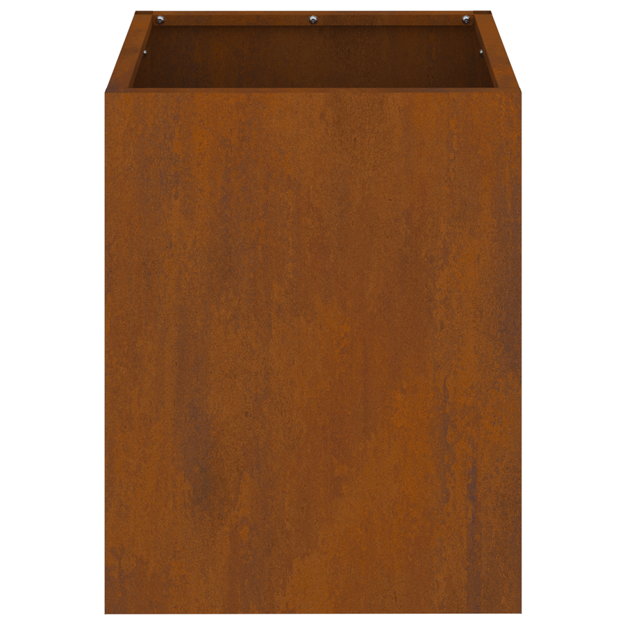 Tuin Bloempot Roestig 50 x 32 x 40 cm Cortenstaal