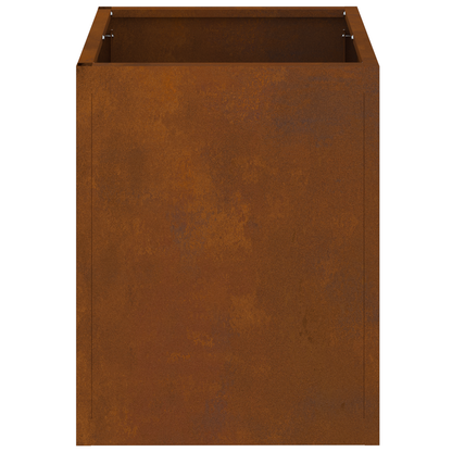 Tuin Bloempot Roestig 50 x 32 x 40 cm Cortenstaal