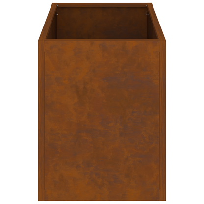 Tuin Bloempot Bruin 50 x 32 x 40 cm Verweerd staal