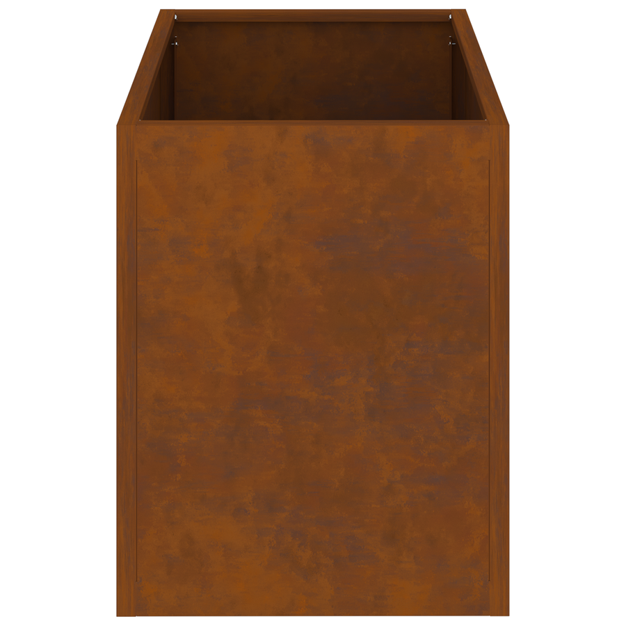 Tuin Bloempot Bruin 50 x 32 x 40 cm Verweerd staal
