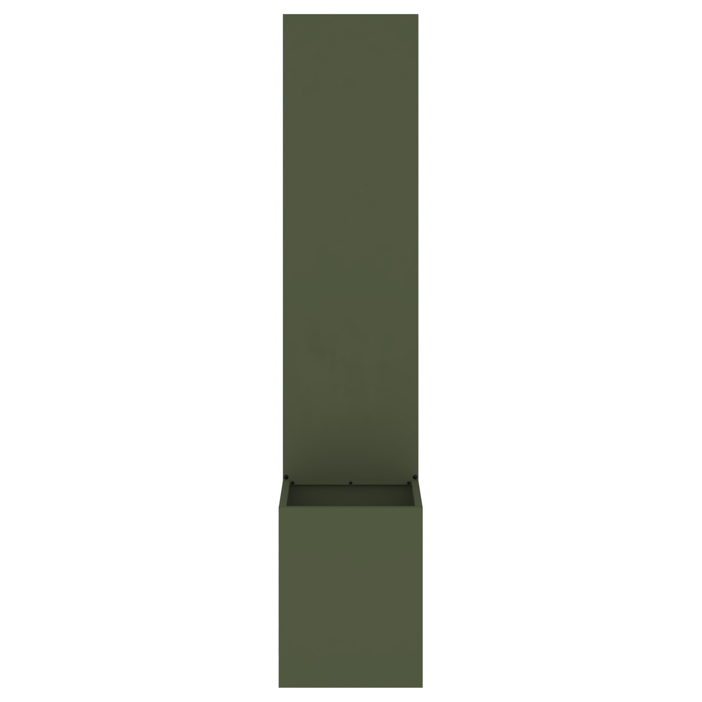 Tuinplant met Decoratief Paneel Olijfgroen 32 x 140 cm
