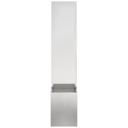 Tuinplant met Decoratief Paneel Zilver 32 x 140 cm