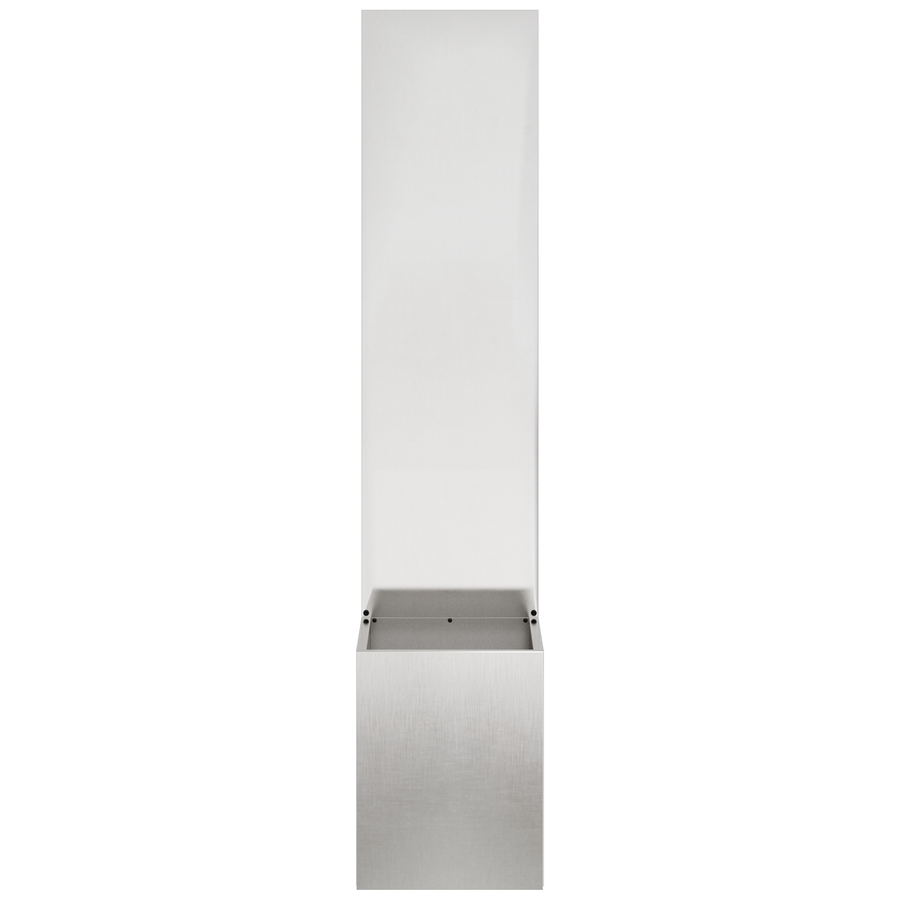 Tuinplant met Decoratief Paneel Zilver 32 x 140 cm
