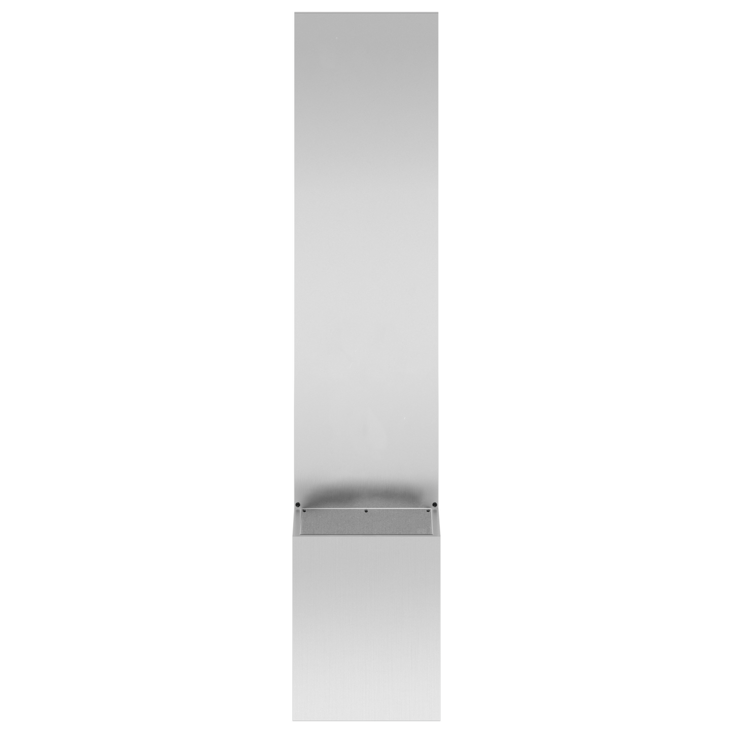 Tuinplant met Decoratief Paneel Zilver 32 x 140 cm