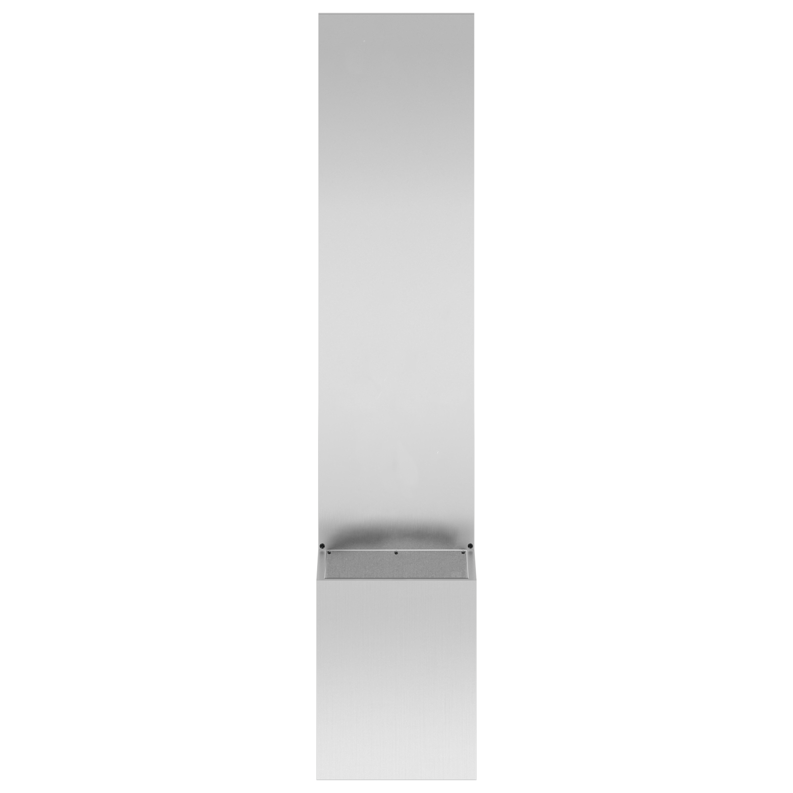 Tuinplant met Decoratief Paneel Zilver 32 x 140 cm