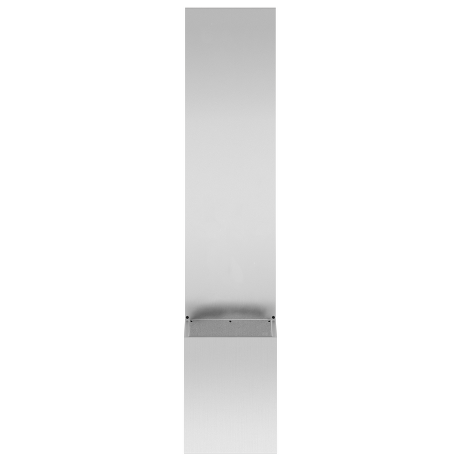 Tuinplant met Decoratief Paneel Zilver 32 x 140 cm