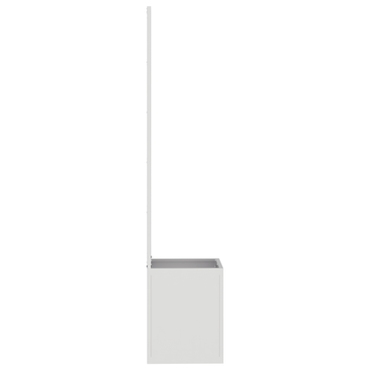 Tuinplant met Decoratief Paneel Zilver 32 x 140 cm