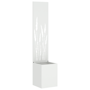 Decoratief paneel 32x140 cm wit koudgewalst staal