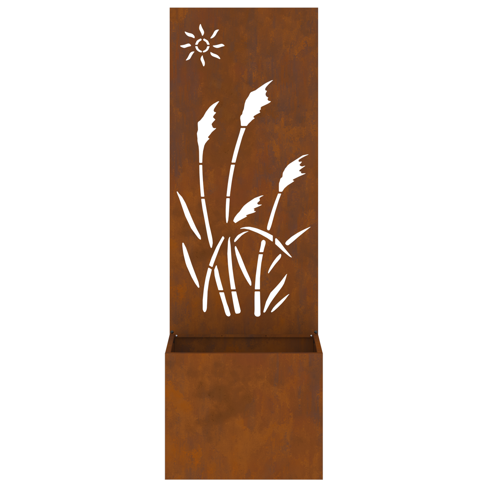 Tuinplant met Decoratief Paneel Roestig 50 x 140 cm