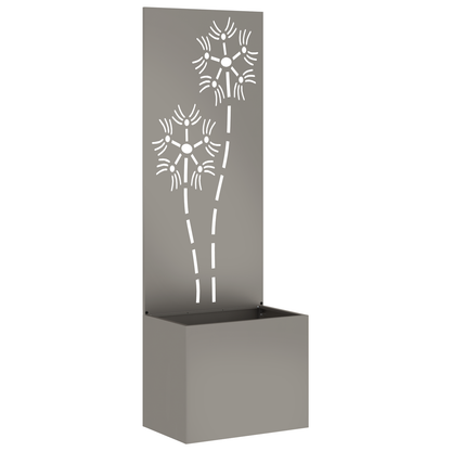 Tuinplant met Decoratief Paneel Roestig 50 x 140 cm