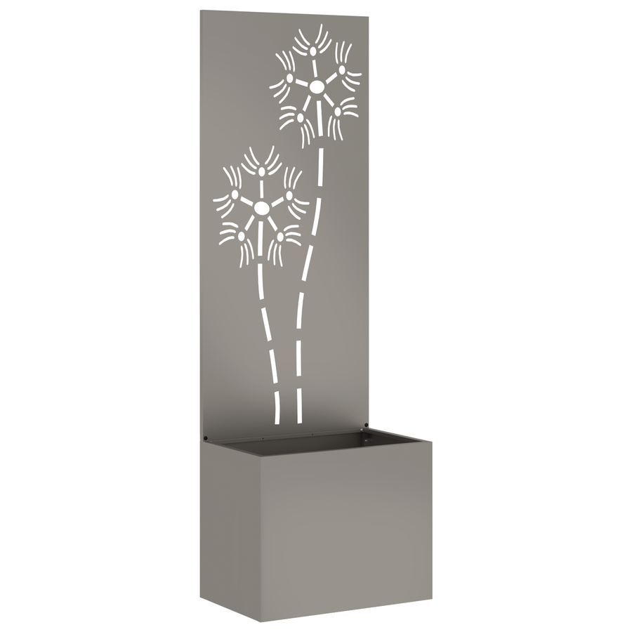 Tuinplant met Decoratief Paneel Roestig 50 x 140 cm
