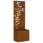 Decoratief paneel 50x140 cm roestig cortenstaal