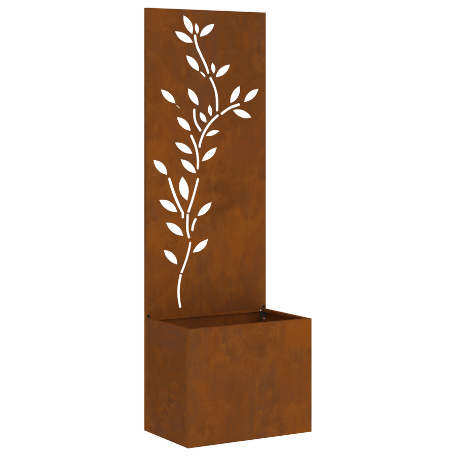 Tuinplant met Decoratief Paneel Roestig 50 x 140 cm