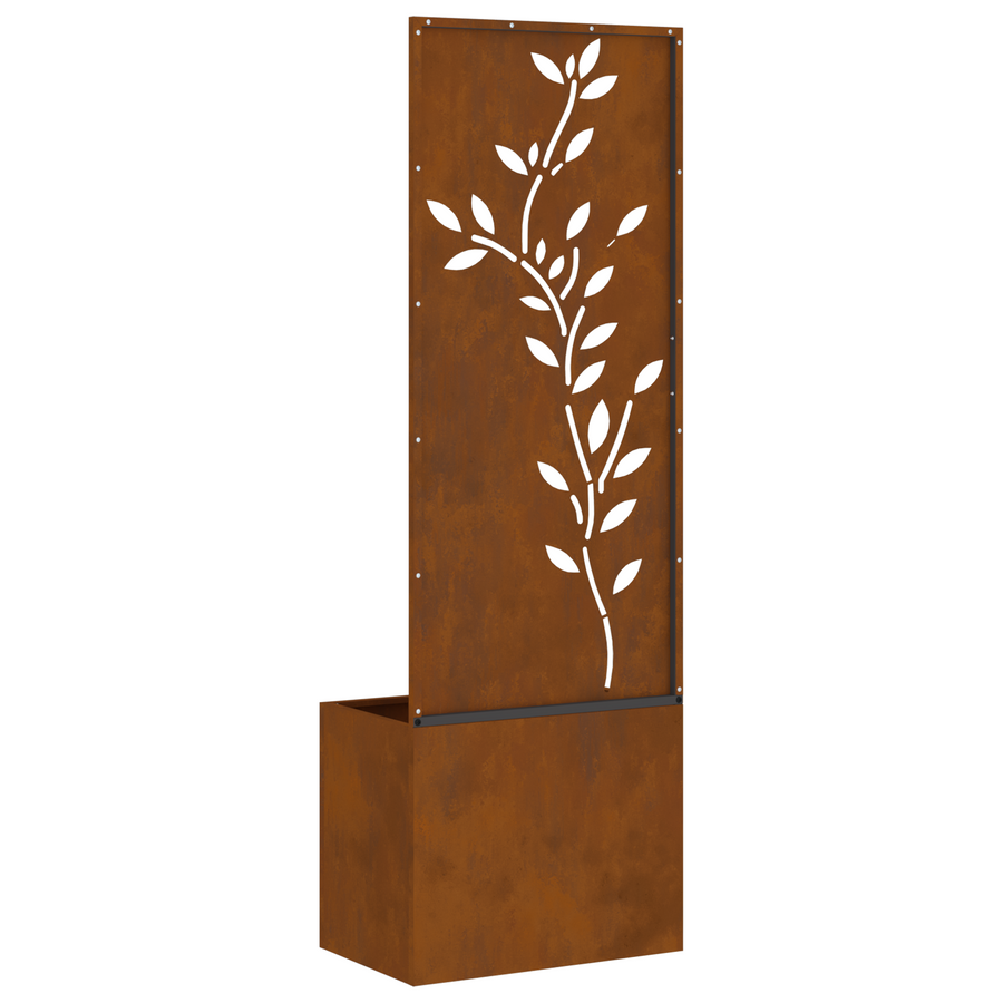 Tuinplant met Decoratief Paneel Roestig 50 x 140 cm