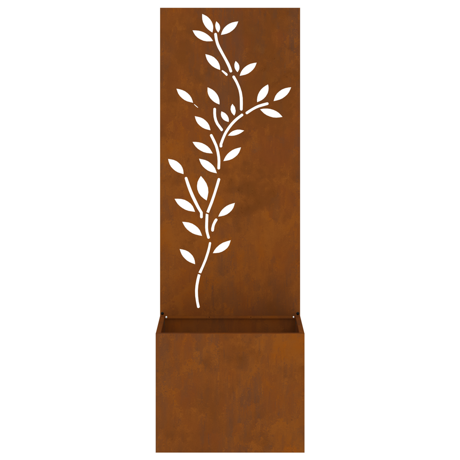 Tuinplant met Decoratief Paneel Roestig 50 x 140 cm