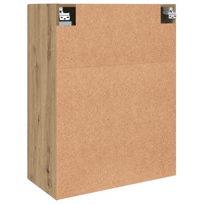 Hangende Wandkast Bruin 69.5 x 34 x 90 cm Bewerkt hout