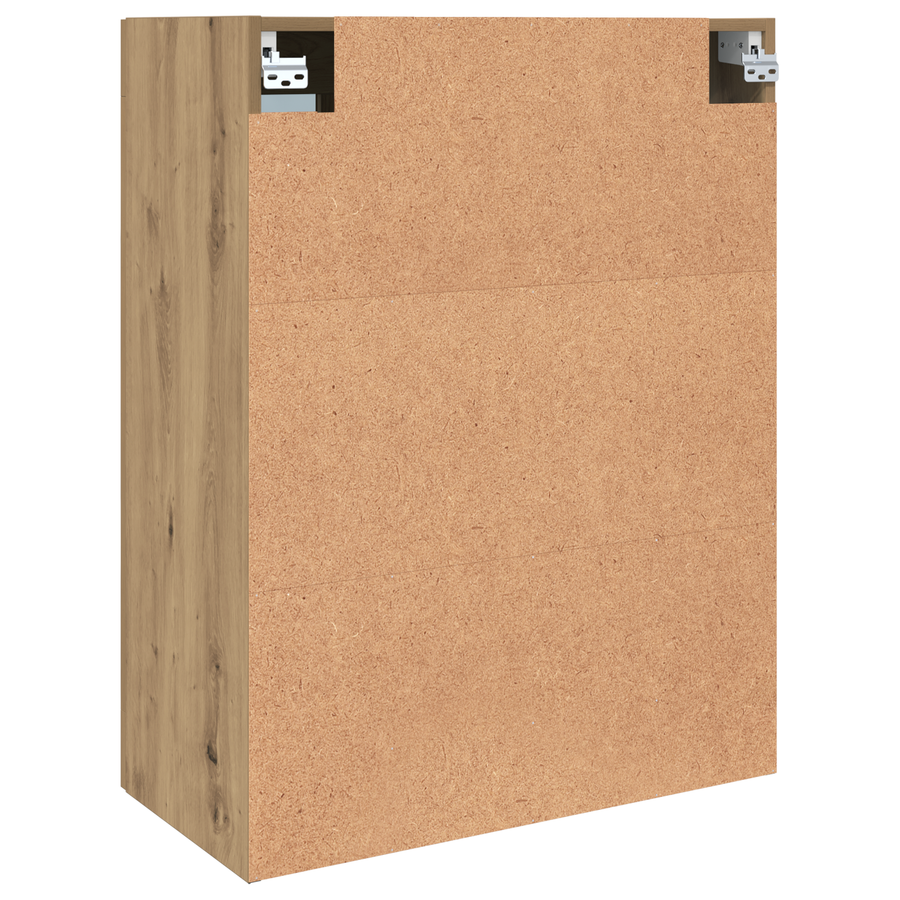 Hangende Wandkast Bruin 69.5 x 34 x 90 cm Bewerkt hout
