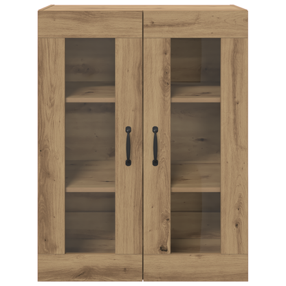 Hangende Wandkast Bruin 69.5 x 34 x 90 cm Bewerkt hout