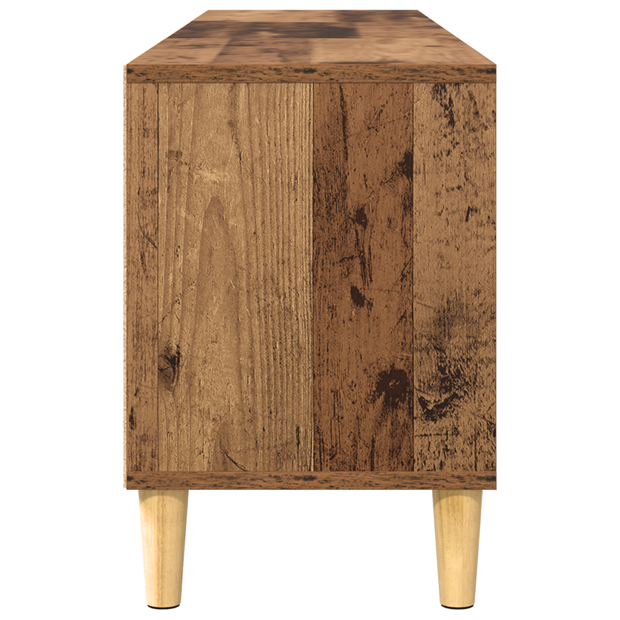 TV-kast met lade Oud hout 150 x 30 x 44.5 cm Bewerkt hout