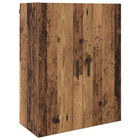 Wandkast 69,5x34x90 cm bewerkt hout oud hout