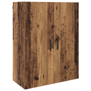Wandkast 69,5x34x90 cm bewerkt hout oud hout