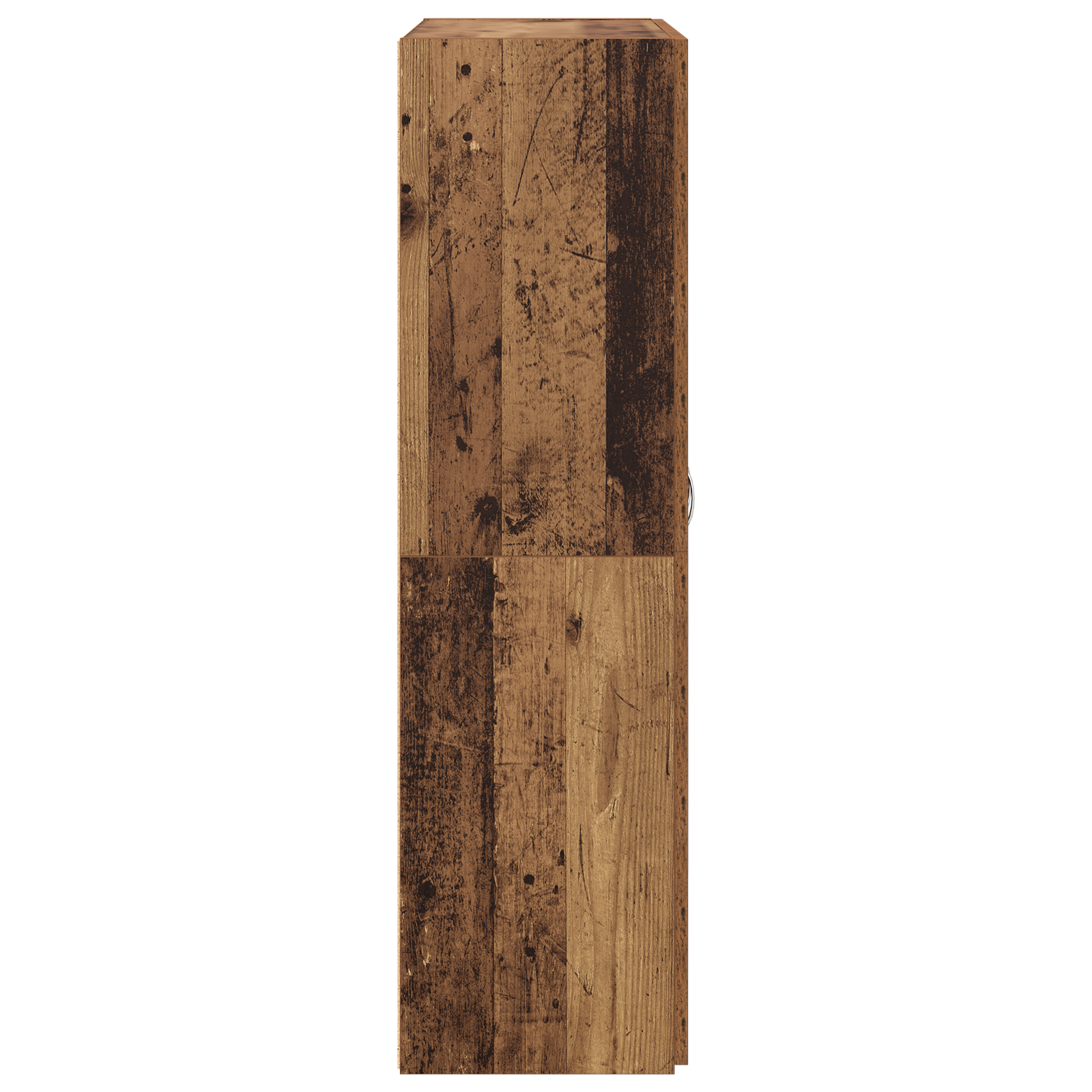 Kantoor kast met plank met opslag met de deur Oud hout 60 x 32 x 115 cm Bewerkt hout