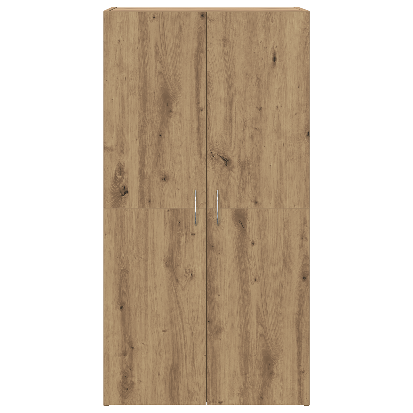 Kantoor kast met plank artisanaal eikenkleurig 60 x 32 x 115 cm