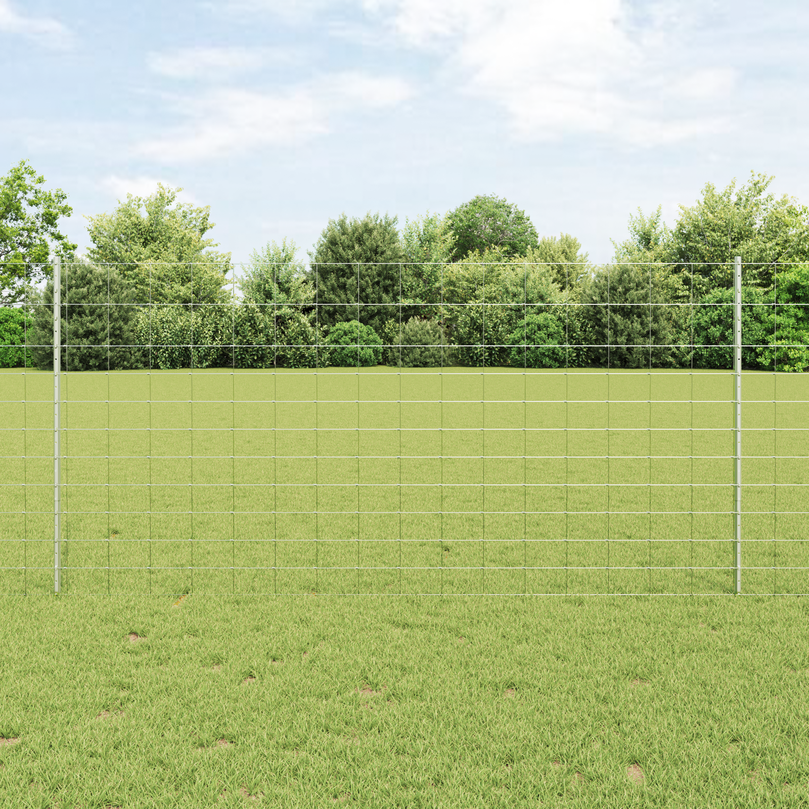 hekposts 22 stuks U-kanaal 120 cm gegalvaniseerd staal