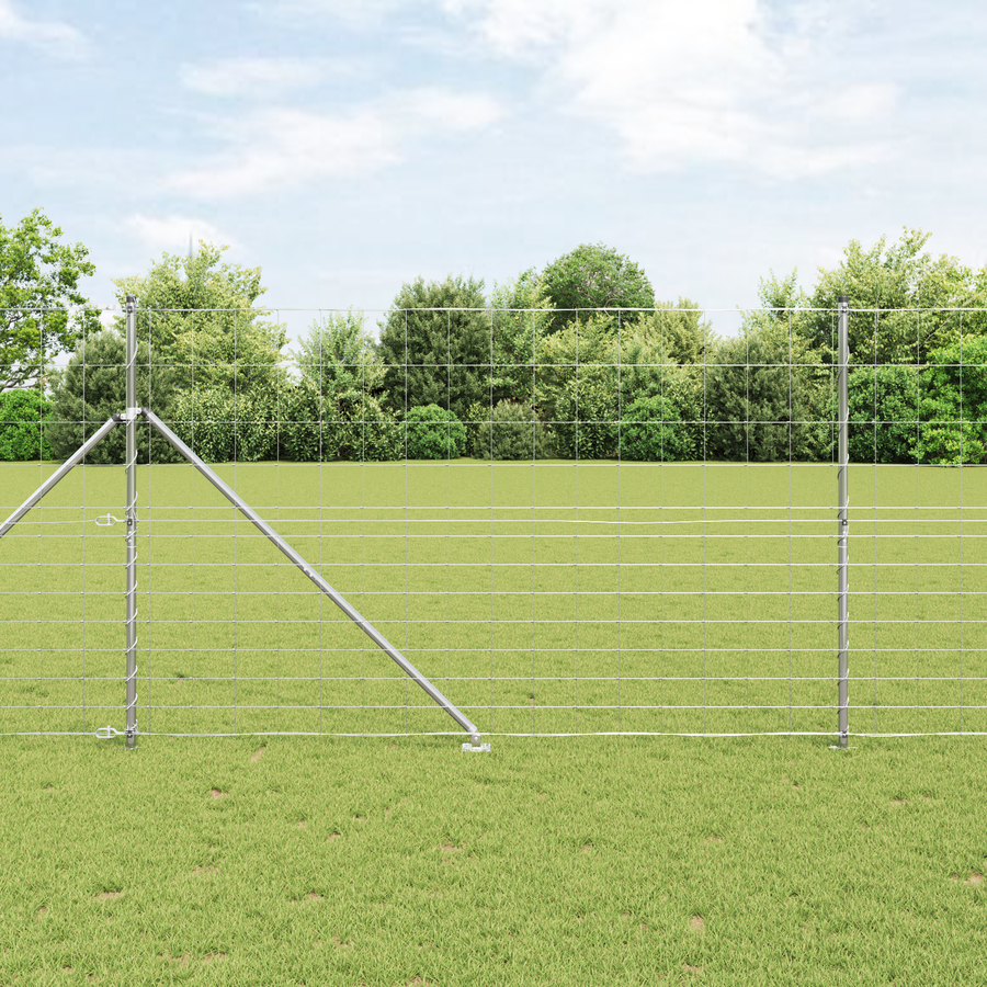 Veldomheining 1,5x25 m gegalvaniseerd staal