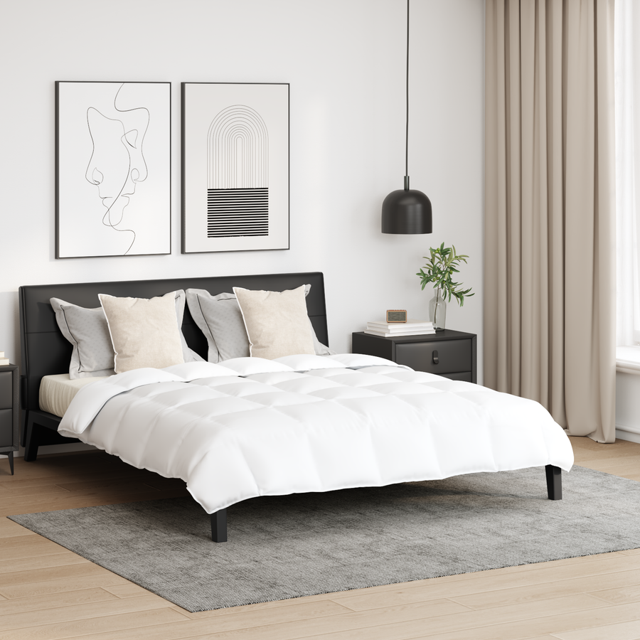 Dekbed Anders met kussen 3 pcs Wit 260 x 220 cm Dons