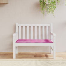 Roze Tuinbank Kussen - 100x50x4 cm, Oxford Stof