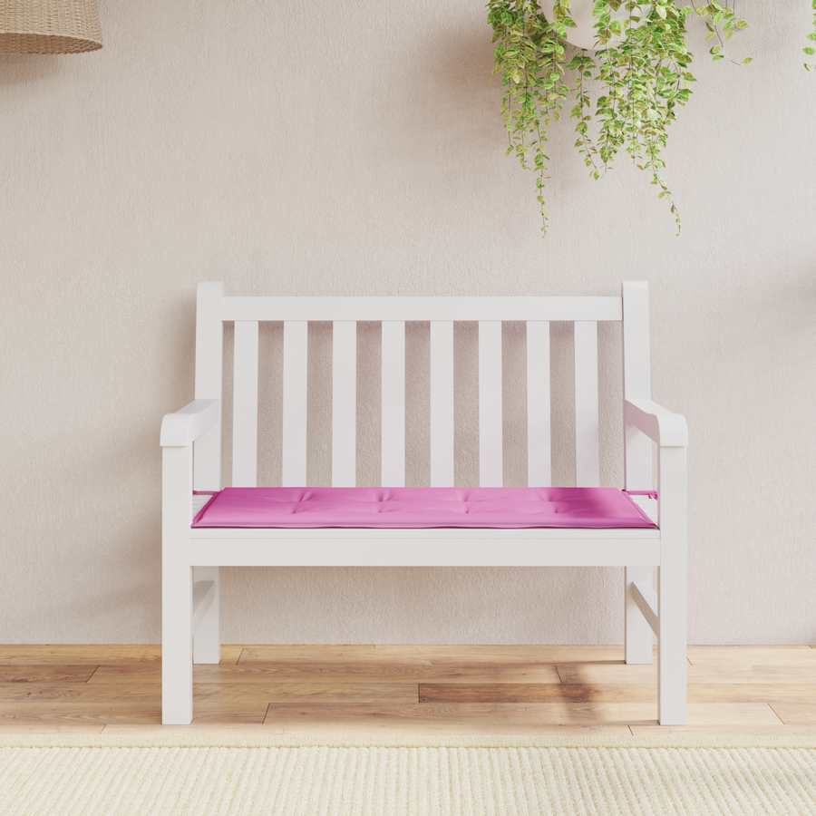 Tuinkussen Roze 120x50x4 cm Oxford Stof