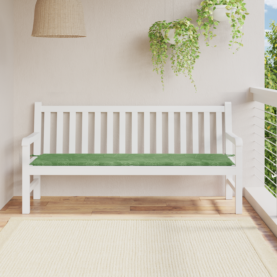 Tuinbankkussen 180x50x4 cm baldpatroon oxford stof