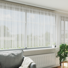 Kantgordijn 1200x180 cm polyester wit