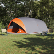 Tunneltent 500x348x200 cm grijs oranje