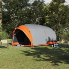 Tunneltent 410x285x198 cm grijs oranje