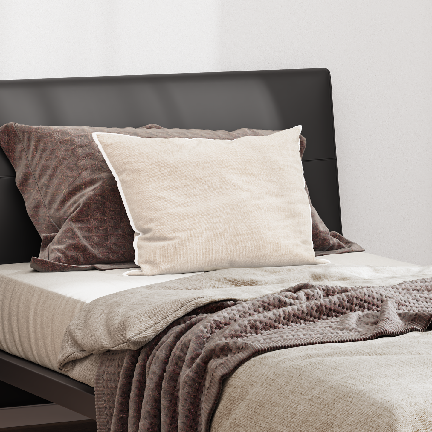 Hoofdkussen Wit 40 x 60 cm